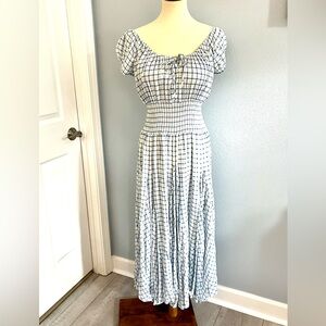 Philosophy Women’s Tie-Front Peasant Scoop-neck Dress